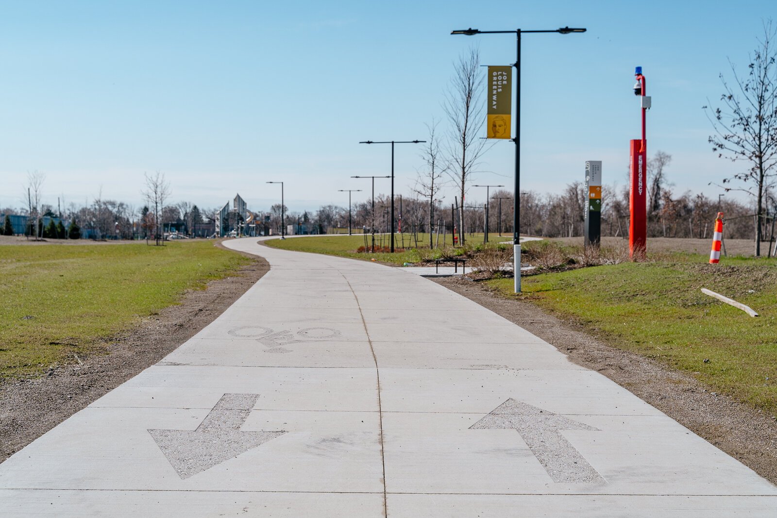 The Joe Louis Greenway.