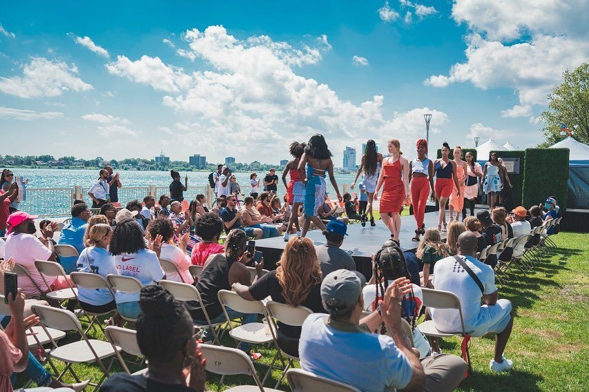 Detroit fashion show created by BGCSM industry club. Photo courtesy of BGCSM Facebook
