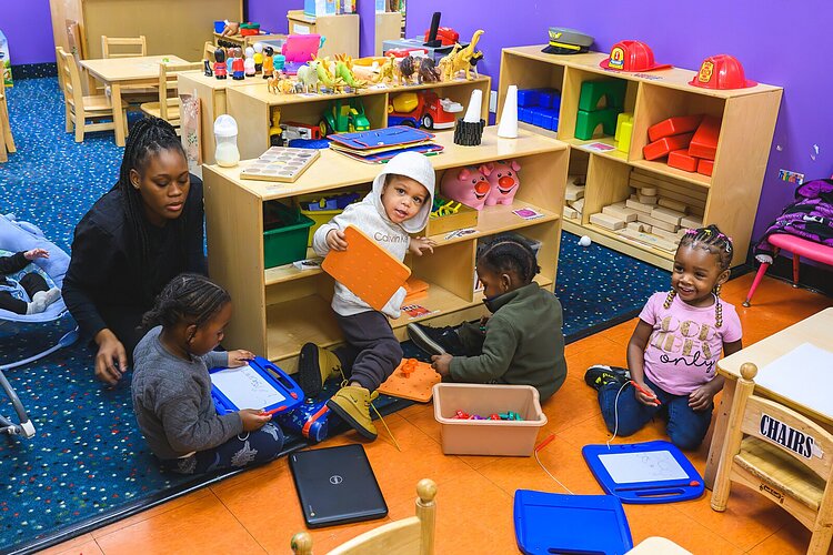 Approximately 80,000 children 8 and under live in Detroit. More than 60% of those 5 and under live in poverty.