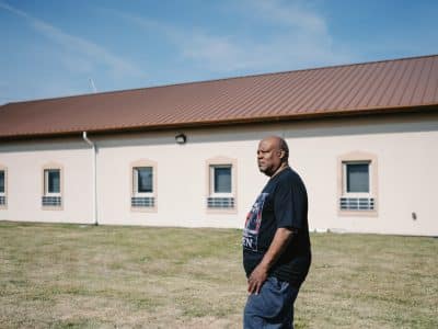 Jeffrey Carter has struggled to find his own housing since being released on parole late last year after 39 and a half years in prison. He is currently living in transitional housing in Detroit, pictured here.